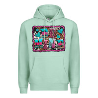 Seafoam be mine western valentine's day Premium Hoodie - AdoDesignShop