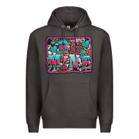 Smoke be mine western valentine's day Premium Hoodie - AdoDesignShop