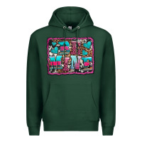 Sports Green be mine western valentine's day Premium Hoodie - AdoDesignShop