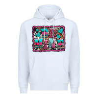 White be mine western valentine's day Premium Hoodie - AdoDesignShop