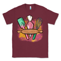 Burgundy customized kitchen elements Classic Tee - MaliasSmallBusiness