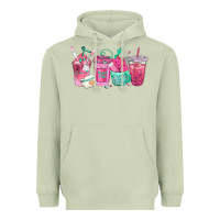 Matcha nurse fuel coffee cups Heavyweight Hoodie - texasbilliewilder
