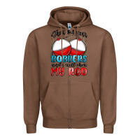 Chestnut show me your bobbers and i will show my rod Zipper Hoodie - MaliasSmallBusiness