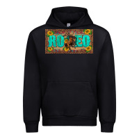 Black western rodeo horse leopard aztek sunflower license plate template Urban Hoodie - BarkalooDesign