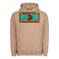 Pigment Burro western rodeo horse leopard aztek sunflower license plate template Urban Hoodie - BarkalooDesign