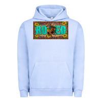 Pigment Grape Ice western rodeo horse leopard aztek sunflower license plate template Urban Hoodie - BarkalooDesign