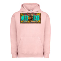 Pigment Salmon western rodeo horse leopard aztek sunflower license plate template Urban Hoodie - BarkalooDesign