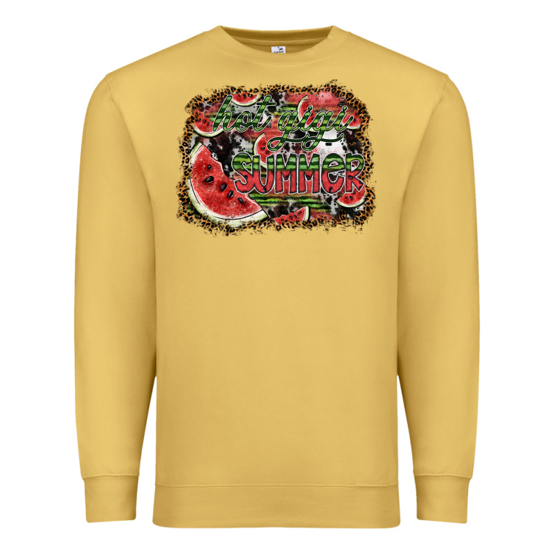 Hot Gigi Summer Premium Sweatshirt by SublimationCraftShop | Teevron