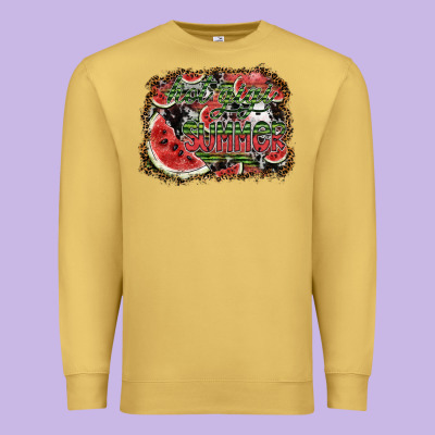 Hot Gigi Summer Premium Sweatshirt Designed By Sublimationcraftshop