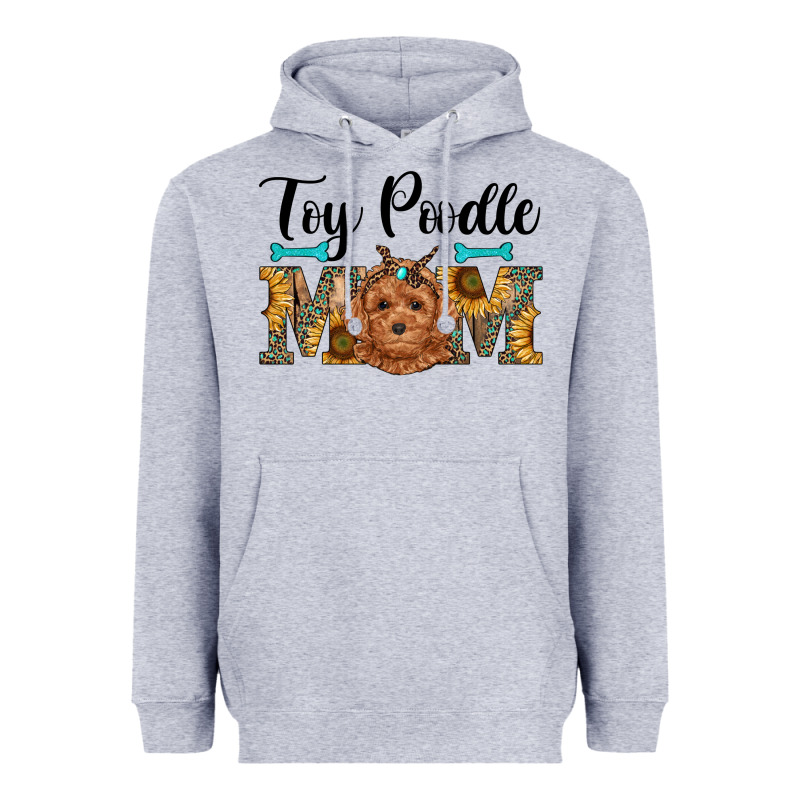 Western Toy Poodle Mom Heavyweight Hoodie by RanaPortraitStore | Teevron