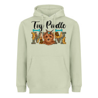 Matcha western toy poodle mom Heavyweight Hoodie - RanaPortraitStore