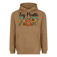 Toasted Coconut western toy poodle mom Heavyweight Hoodie - RanaPortraitStore