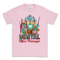 Bubblegum Pink dental office manager cold drink frappe Classic Tee - FaDigitalArtStudio