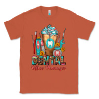 Copper dental office manager cold drink frappe Classic Tee - FaDigitalArtStudio