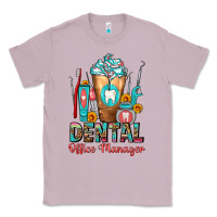 Lilac dental office manager cold drink frappe Classic Tee - FaDigitalArtStudio