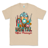 Mushroom dental office manager cold drink frappe Classic Tee - FaDigitalArtStudio