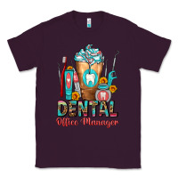 Plum dental office manager cold drink frappe Classic Tee - FaDigitalArtStudio