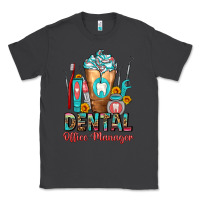 Smoke dental office manager cold drink frappe Classic Tee - FaDigitalArtStudio