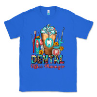True Royal dental office manager cold drink frappe Classic Tee - FaDigitalArtStudio