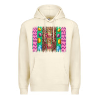 Sandshell easter leopard egg bunny brush stroke Premium Hoodie - Artiststas
