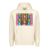 Tofu easter leopard egg bunny brush stroke Premium Hoodie - Artiststas