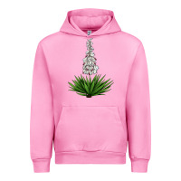 Fuchsia Pink Yucca Flower IIIustrations Urban Hoodie - LillyAllenDesigns