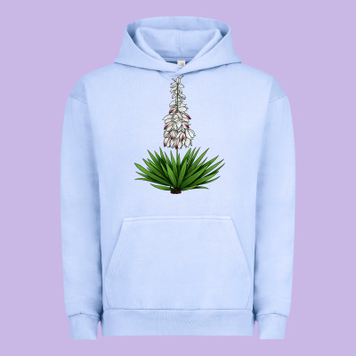 Yucca Flower Iiiustrations Urban Hoodie Designed By Lillyallendesigns