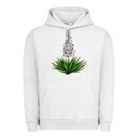 Pigment Lunar Rock Yucca Flower IIIustrations Urban Hoodie - LillyAllenDesigns