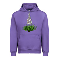 Tulip Yucca Flower IIIustrations Urban Hoodie - LillyAllenDesigns