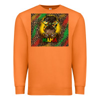 Carrot juneteenth afro bun mama tumbler Premium Sweatshirt - HRA Design Shop