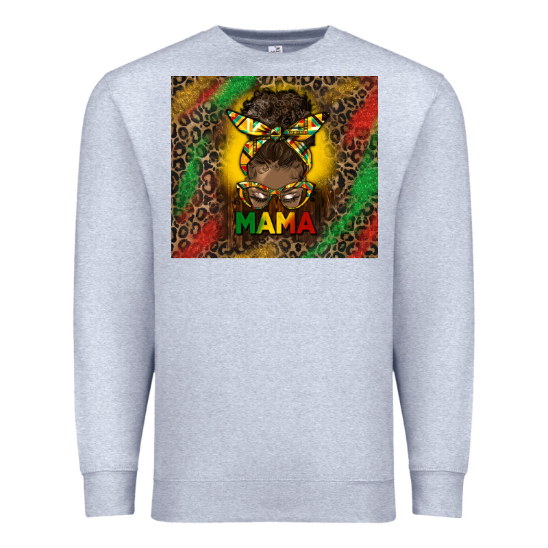 Juneteenth Afro Bun Mama Tumbler Premium Sweatshirt by HRA Design Shop | Teevron