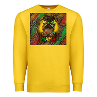 Lemon juneteenth afro bun mama tumbler Premium Sweatshirt - HRA Design Shop