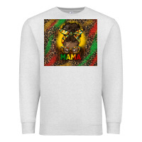 Oatmeal Heather juneteenth afro bun mama tumbler Premium Sweatshirt - HRA Design Shop