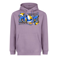 Lavender mom volleyball Heavyweight Hoodie - Zillion Design Studio