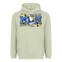 Matcha mom volleyball Heavyweight Hoodie - Zillion Design Studio