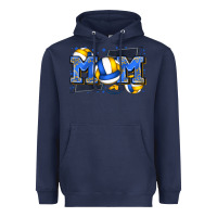 Navy mom volleyball Heavyweight Hoodie - Zillion Design Studio