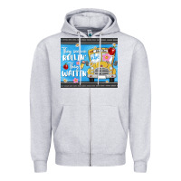 Heather Grey they see me rollin they waitin Zipper Hoodie - MaliasSmallBusiness