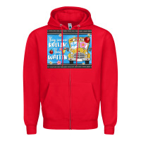Red they see me rollin they waitin Zipper Hoodie - MaliasSmallBusiness