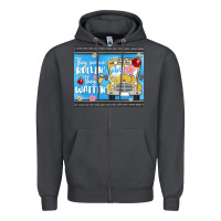 Smoke they see me rollin they waitin Zipper Hoodie - MaliasSmallBusiness