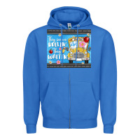 True Royal they see me rollin they waitin Zipper Hoodie - MaliasSmallBusiness