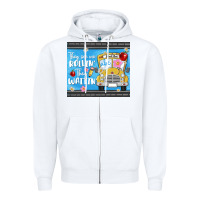 White they see me rollin they waitin Zipper Hoodie - MaliasSmallBusiness