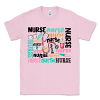 Bubblegum Pink nurse Classic Tee - MaliasSmallBusiness