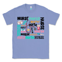 Colony Blue nurse Classic Tee - MaliasSmallBusiness