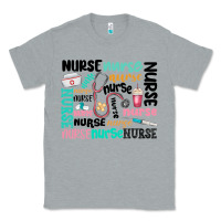 Heather Grey nurse Classic Tee - MaliasSmallBusiness