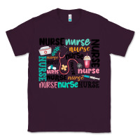 Plum nurse Classic Tee - MaliasSmallBusiness