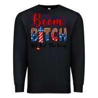 Black Boom bitch get out the way Premium Sweatshirt - Neo Western