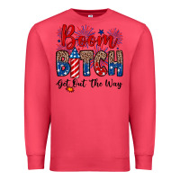 Cardinal Boom bitch get out the way Premium Sweatshirt - Neo Western