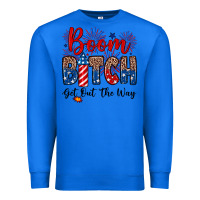 True Royal Boom bitch get out the way Premium Sweatshirt - Neo Western
