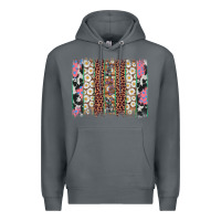 Rock easter leopard cowhide bunny brush stroke Premium Hoodie - Artiststas