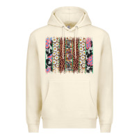 Sandshell easter leopard cowhide bunny brush stroke Premium Hoodie - Artiststas